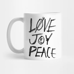 Love Joy Peace Mug